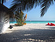 Foto Der weiße Sandstrand der Malediven - 