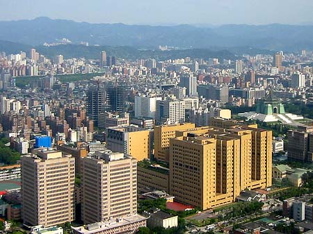 Foto Blick vom Taipeh Tower - Taipeh