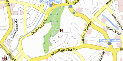 Menara Kuala Lumpur Stadtplan